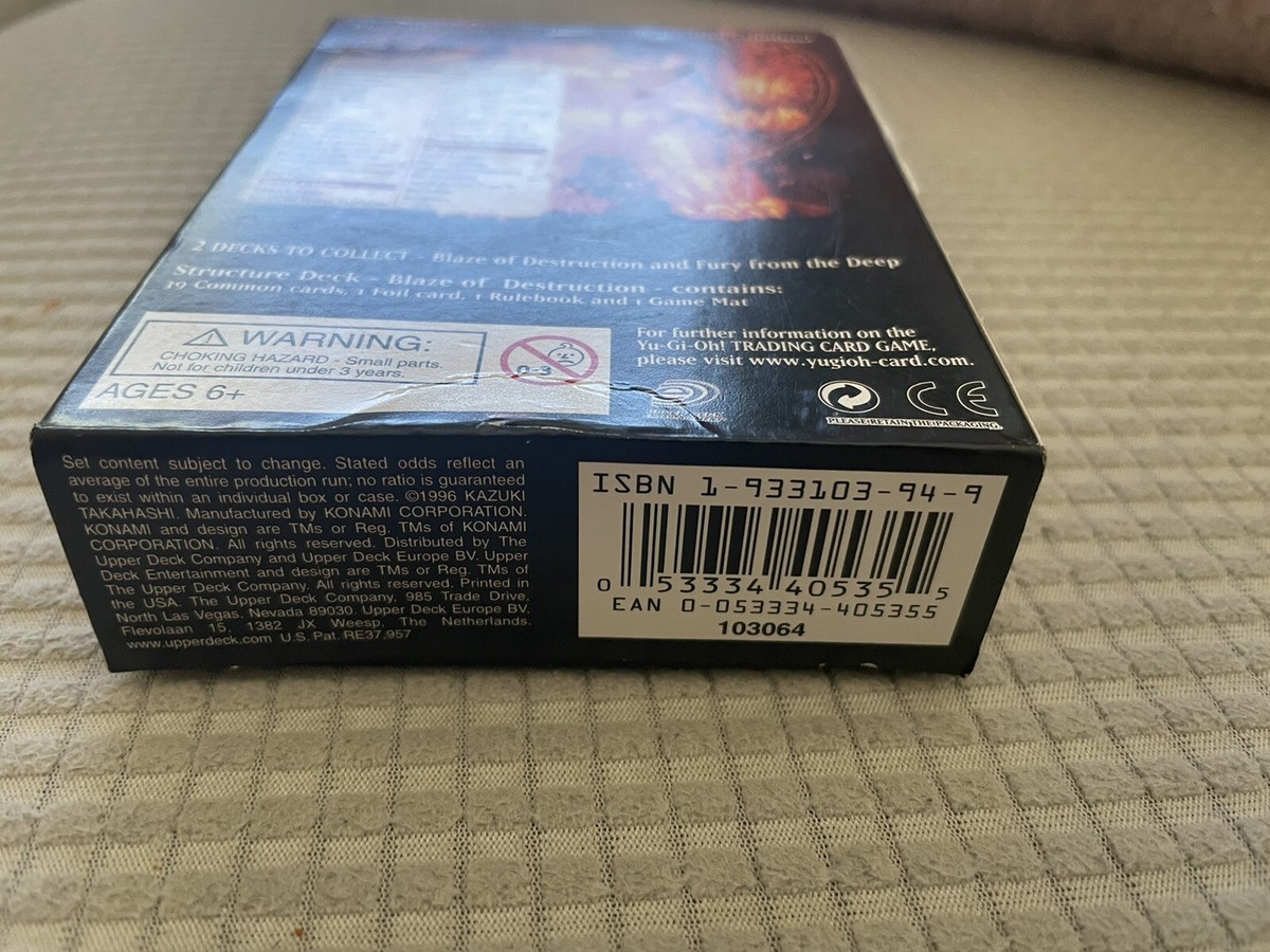 yugioh structure deck blaze of destruction Blaze of Destruction
