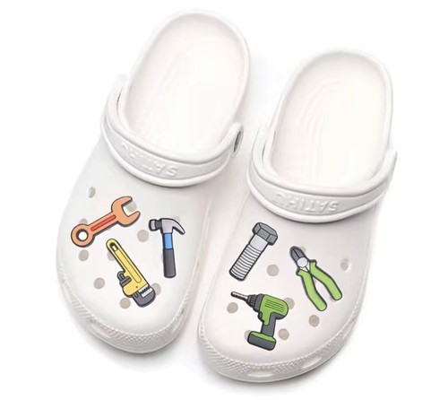 11 x ciondoli per scarpe adatti per scarpe Crocs fai da te trapano chiave strumenti ciondoli regalo papà - Foto 2 di 5