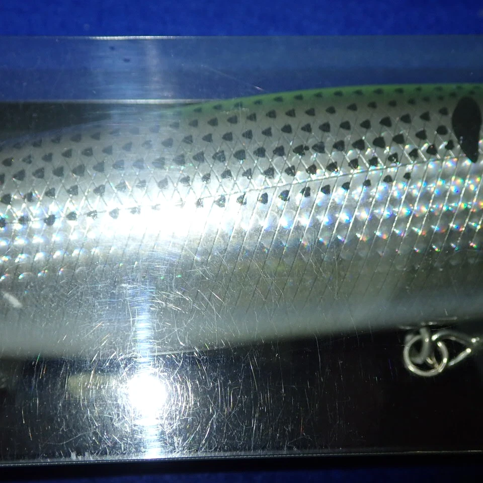 Deps HUGE PENCIL Walker 225F X 2 Sound Type Topwater Big Bait JDM from Japan - Image 4 of 4