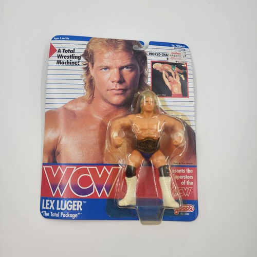 1990 WCW Wrestling Galoob Lex Luger Action Figure ...