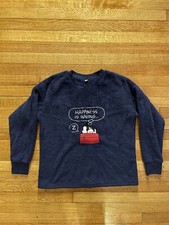 UNIQLO x PEANUTS Snoopy Fleece Sweatshirt Car...