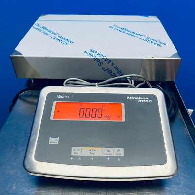 Minebea Intec MW1P1E-60ED-I-V1 Digital Platform Scale 60Kg Midrics 1 Germany #2