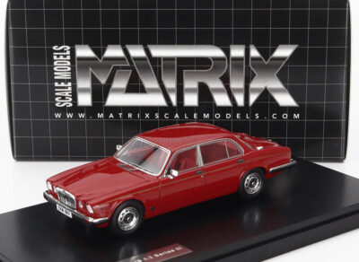 MX41001-281 JAGUAR XJ6 SIII 4.2 Damson Rouge - 1979 in 1/43 von Matrix