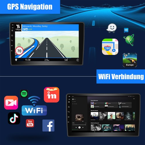 Für Fiat Ducato 2006-2023 DAB+ 4+64G Android 14 Autoradio Navi Apple CarPlay Kam - Bild 10 von 17