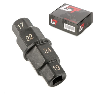 4in1 Innensechskant Steckschlüssel Nuss 17-24mm Spindel für NSU