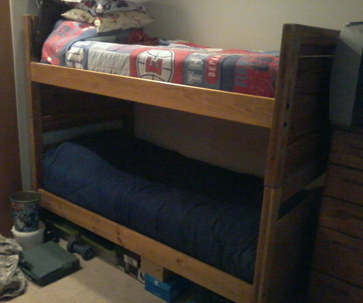 This End Up bunk beds and mattresses Alabama honey pine great