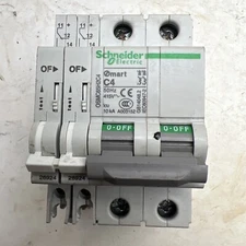 🔥Schneider OSMC65H2C4 Smart C4 Circuit Breaker 4A 480V 1Ph 2Pole, Used🇺🇸