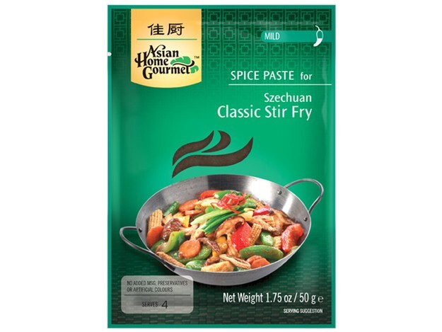 Asian Home Gourmet - Szechuan Wokgericht - Würzpaste Würzmix