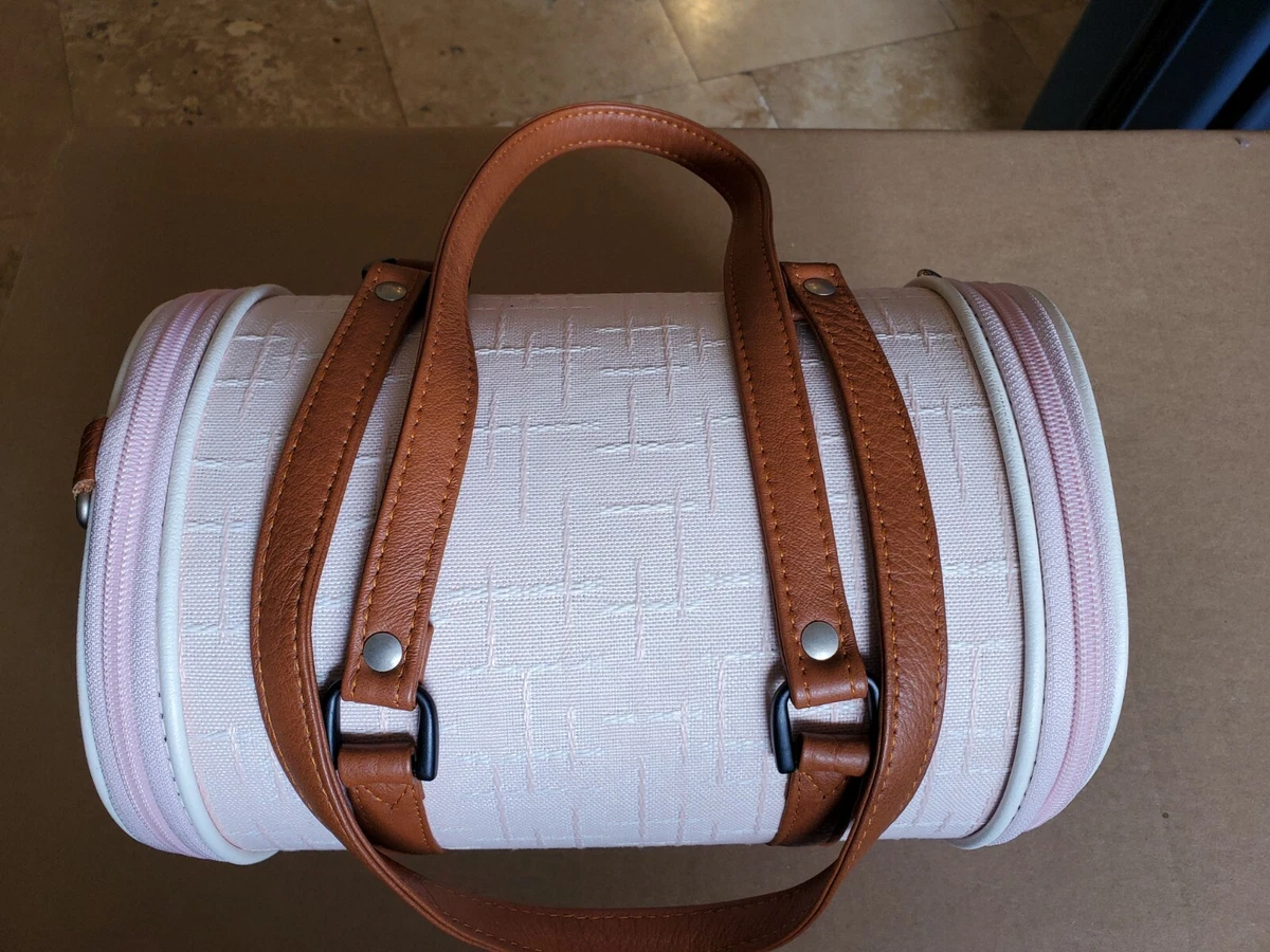 Dog Cat Pet Purse Tote Bag Petote Carrier Pink hard Case RARE