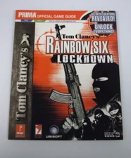 Rainbow Six Lockdown Prima Official Strategy Guide PS2 Xbox Ubisoft Tom Clancy