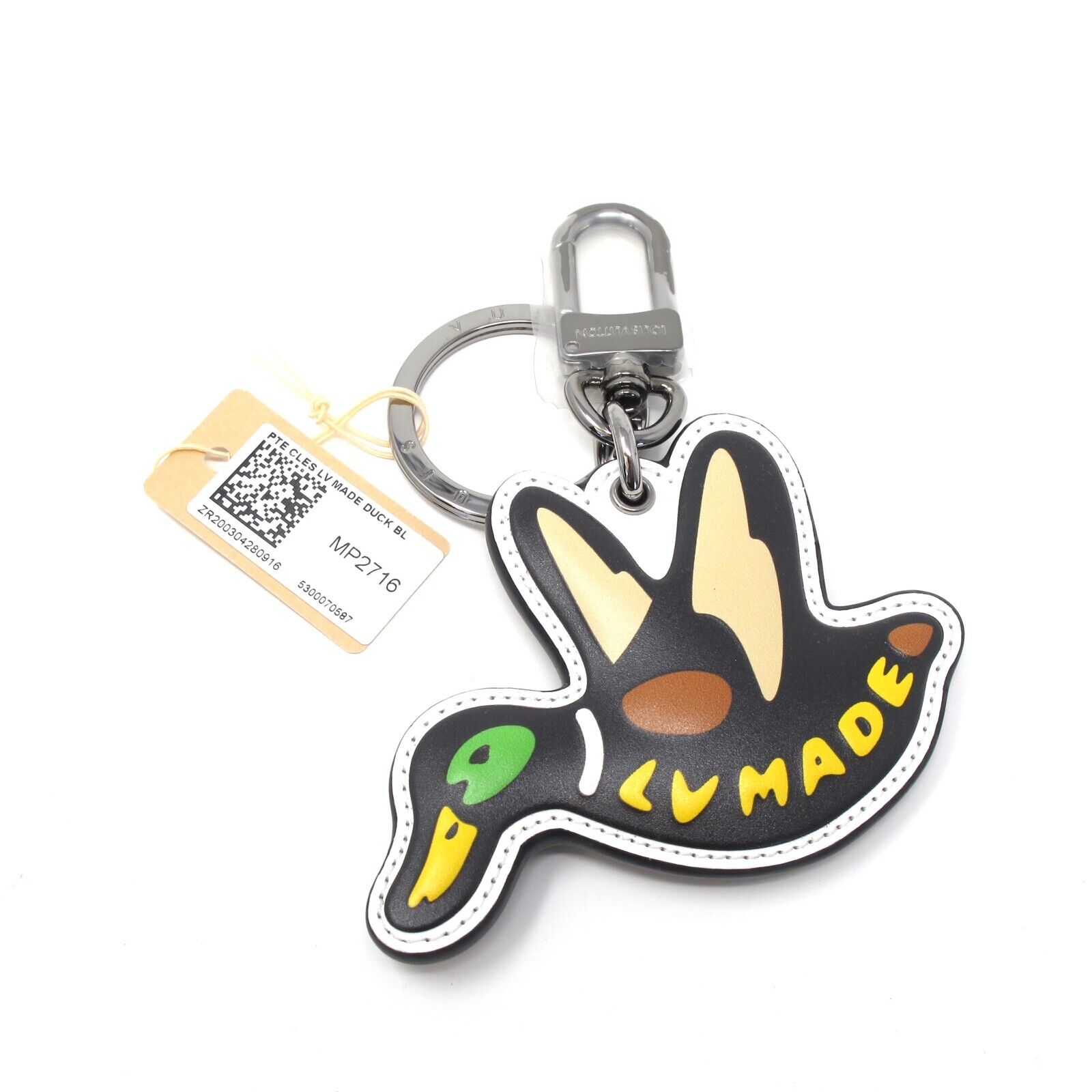 Louis Vuitton Nigo Damier Giant LV Made Duck Porte Cles Keychain Bag Charm  92lv7 For Sale at 1stDibs