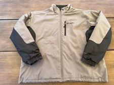 Columbia Mens Jacket 01218 Bugaboo Grey Gray Black Size XL Missing Snap On Hood