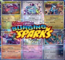 Pokemon TCG SV08 Surging Sparks | Choose Your Card | Reverse Holo/Holo/Rare