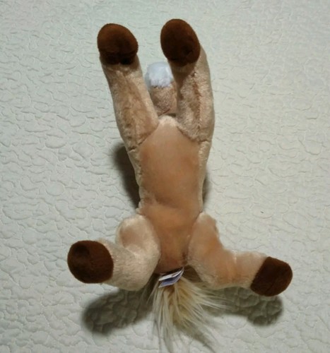 AURORA Flopsie Collection 12" Butterscotch & Blonde Plush Horse Pony Stuffed Toy - Picture 6 of 9
