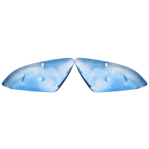LH&RH Exterior Mirror Cap Cover For Honda Civic 2016 2017 2018 2019 2020 Blue - Picture 10 of 10