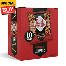 Dot's Pretzels Original Seasoned Pretzel Twist Snack, 1oz Individually Sized Bag