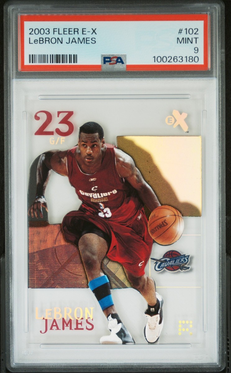 PSA9 2003 Fleer E-X レブロンジェームズ ルーキーカード 2003 FLEER E-X #102 LEBRON JAMES ROOKIE RC PSA 9 | eBay