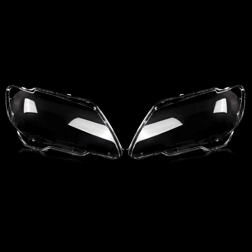 For 2005-2008 BMW 7-Series E65 E66 Pair Headlight Lens Headlamp Replace Cover Foto 2 de 4