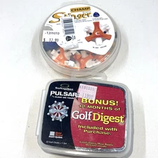 11 CHAMP Scorpion Stinger Golf Cleats Soft Spikes and 11 Pulsar Mixed 3 Golf Tee