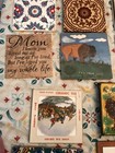 LOT OF 12 DECORATIVE ASSORTED TILES TRIVETS — photo 2
