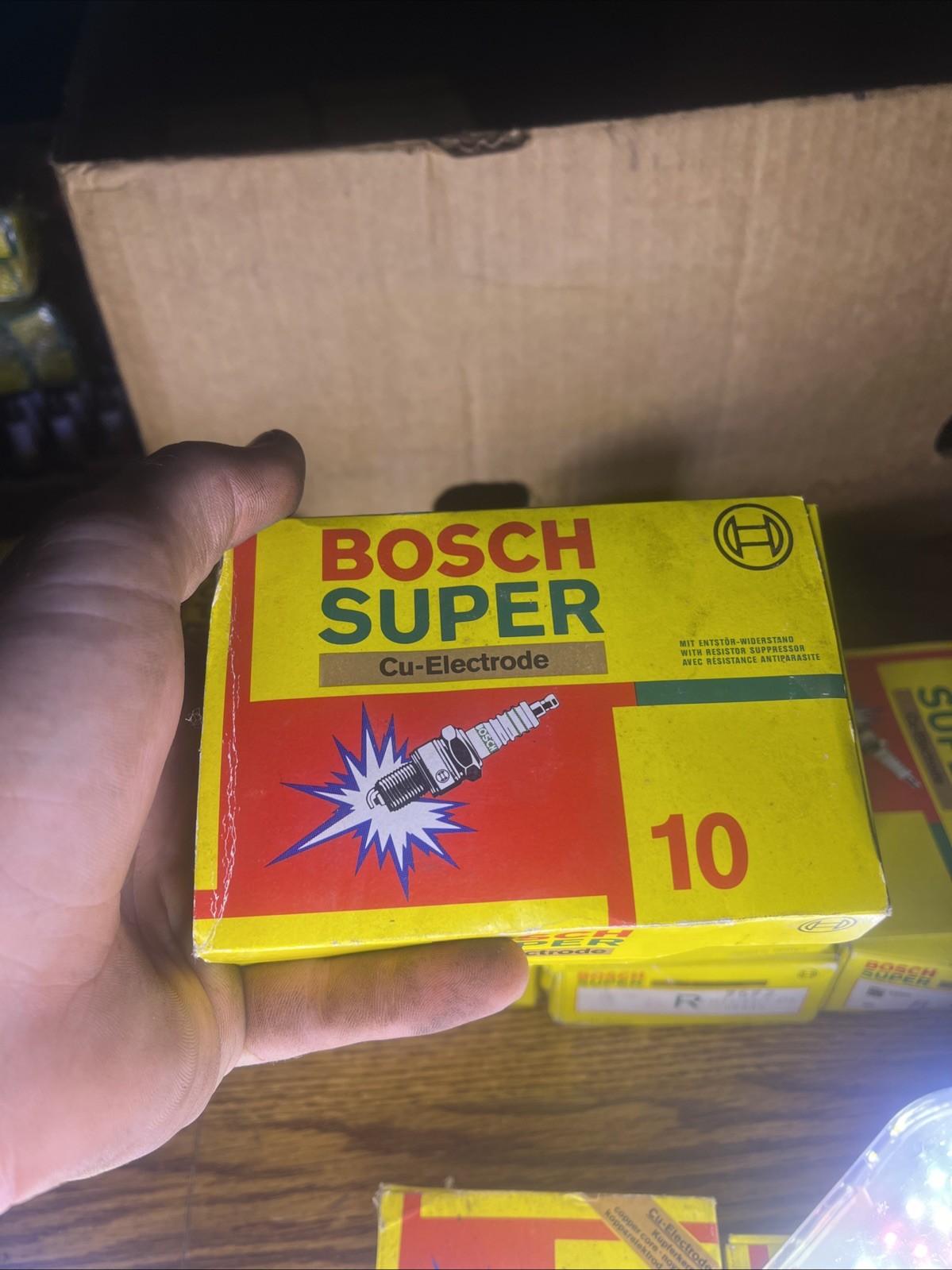  Bosch 7521 Super Ignition Spark Plugs - 0242219521-74U WR10FCZ 10PK