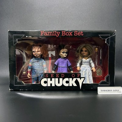 NECA Seed Of Chucky Family Box Set Reel Toys Child's Play Rare Action Figure