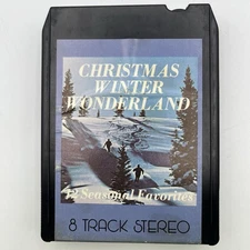 Christmas Winter Wonderland - Restored 8 Track Tape - New Pad and Splice