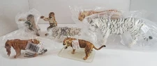 Papo - Tigers 50178 50212 50118 Tiger 50045 50208  Figure Lot of 7