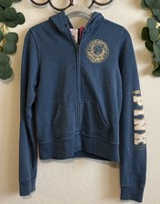 Vintage PINK Victoria s Secret Blue University Hoodie