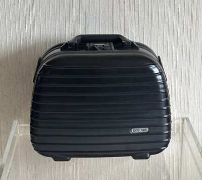 RIMOWA Hartschalen Beauty Case Vanity 34 cm schwarzer Riemen sehr guter Zustand 