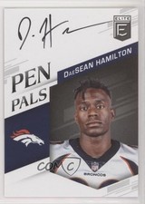2018 Donruss Elite Pen Pals DaeSean Hamilton #PP-DH Auto 0x1