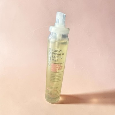 Giovanni Calming Facial Prime & Setting Mist Hibiscus Cucumber Rose Water 5 oz