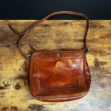 VINTAGE Etienne Aigner Shoulder Bag Brown READ
