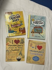 Lot of 4 I Love Trader Joe's Cookbooks School Lunch Box, International All VG
