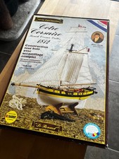 Maquette bois complète Cotre Corsaire 1812 - Gamme soclaine