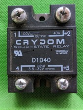USED Crydom D1D40 3-32V Input 100V 40A Output Solid State Relay