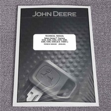 Manual de reparación de tractor John Deere X330, X350, X354, X370, X380, X384, X390, X394