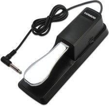 Sustain Pedal for Keyboard Universal, Premium Sustain Pedal, Piano Pedal for Key