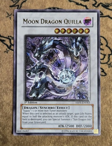 Moon Dragon Quilla [Ultimate Rare 1st Edition] ABPF-EN043 YuGiOh Absolute Powerforce card