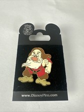 Disney Grumpy I Mean Business Snow White Dwarf Trading Pin 2006 Unused On Card