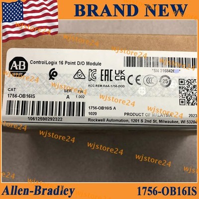 New NEW PLC 1756-OB16IS A ControlLogix 16 Point D/O Module 1756OB16IS US
