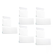 15Pcs Memory Card Door Slot Cover Replacement Lids for Nintendo Wii Game Console