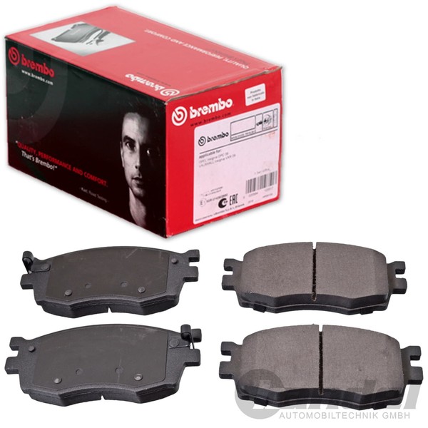 Brembo BremsbelÄGe BremsklÖTze BREMSBELAG-SATZ Vorne FüR Hyundai I20 (Pb, Pbt)-image