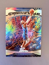 Shai Gilgeous-Alexander 2024-25 Panini Prizm Basketball Silver Fireworks [dyf16