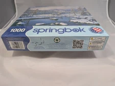 SPRINGBOK 1000 Piece Puzzle "Winter Paradise" MOUNTAIN SCENE