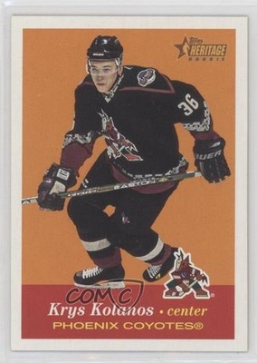 2001-02 Topps Heritage Krys Kolanos Krystofer Kolanos #150 2vh