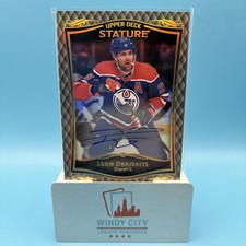 2024-25 Upper Deck Stature - 2023-24 Base Leon Draisaitl, Autographs (AU)