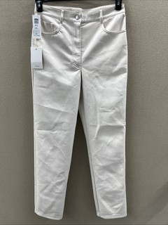 Wilfred Melina Vegan Leather Pant Women’s Size 8 Off White