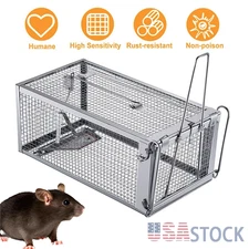 Mouse Trap Rat Trap Rodent Trap Live Catch Cage Easy to Set Up and Reuse