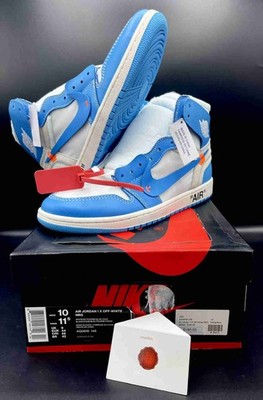 Size 10 - Jordan 1 Retro OG x Off-White High UNC for sale online